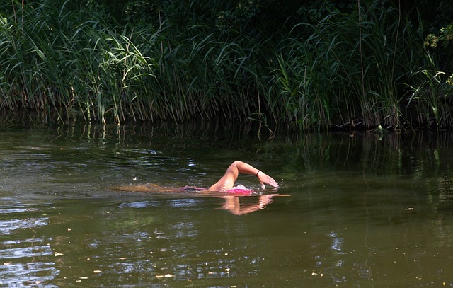 river swimming